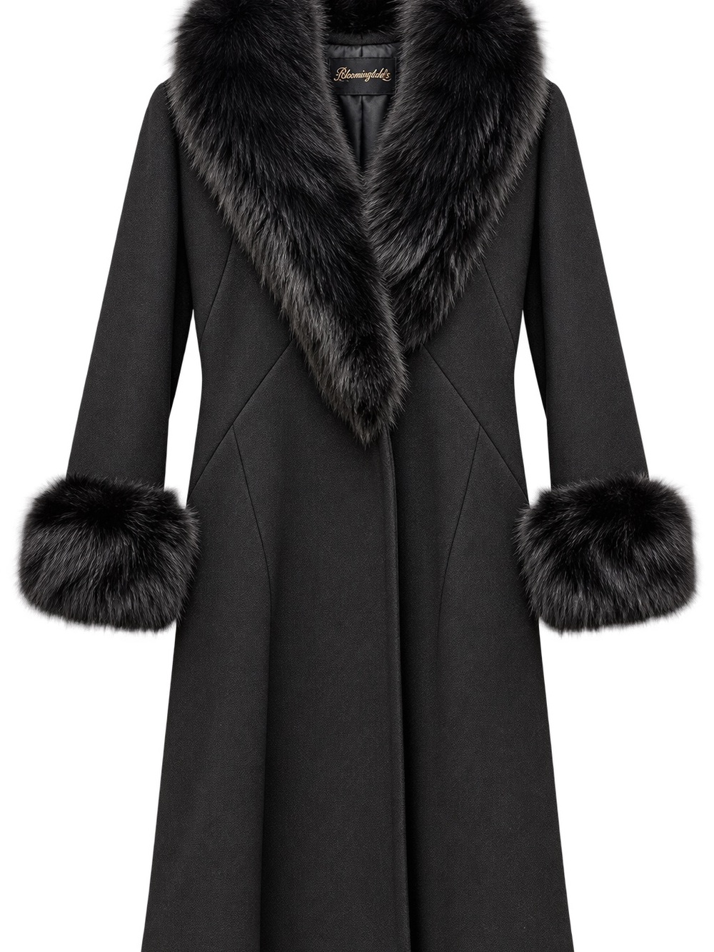 1950/1960s Frank Gallant “Tangora” wool-angora blend coat